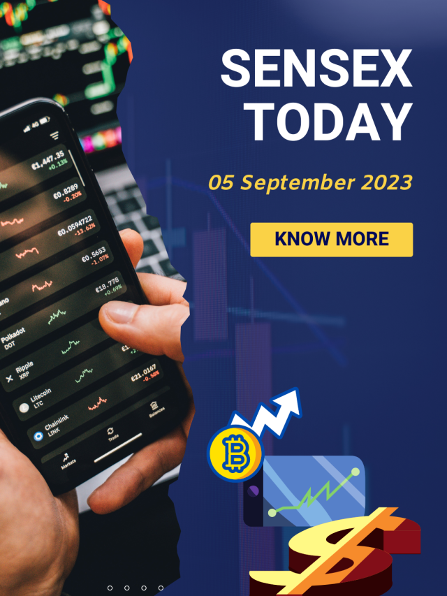 Sensex today 5th September 2023